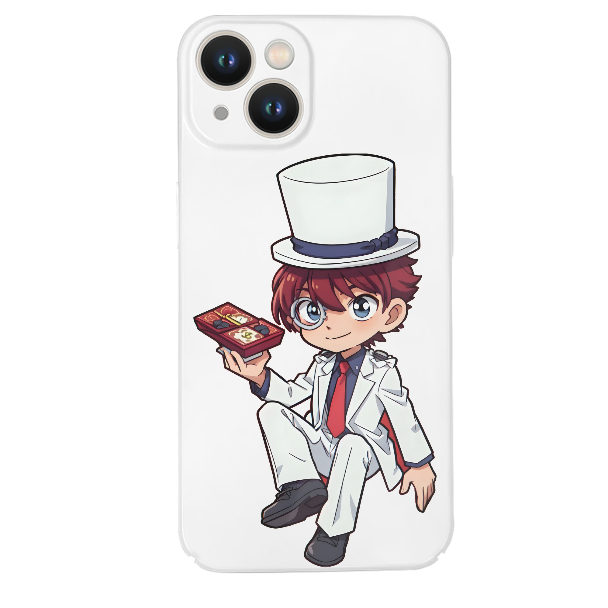 （画像用） 名探偵コナン くろば かいと Detective Conan Kuroba Kaito 【iPhone 14シリーズ対応】ハードケース
